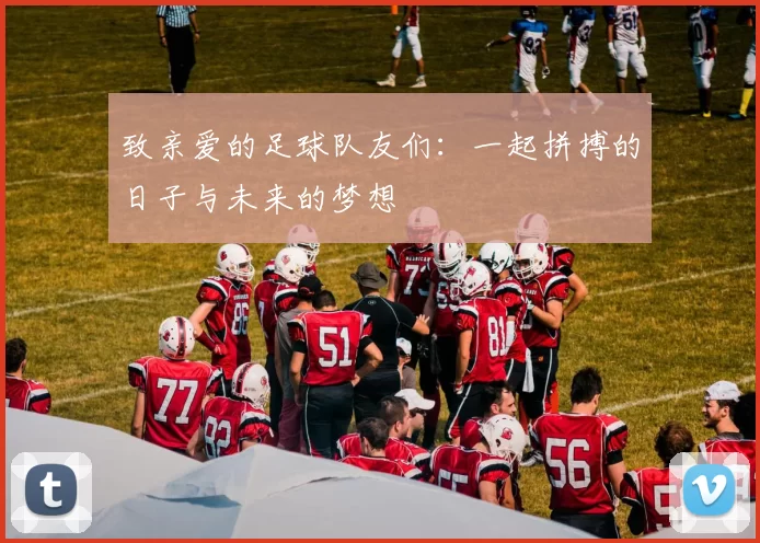 致亲爱的足球队友们：一起拼搏的日子与未来的梦想